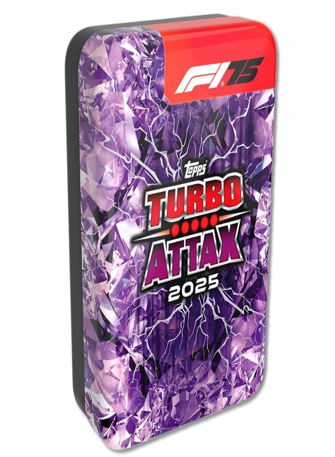 Topps Turbo Attax Formula 1® 2025 Trading and Collectible Card Game (Mega Tin - Lightining Lids) - Image 2